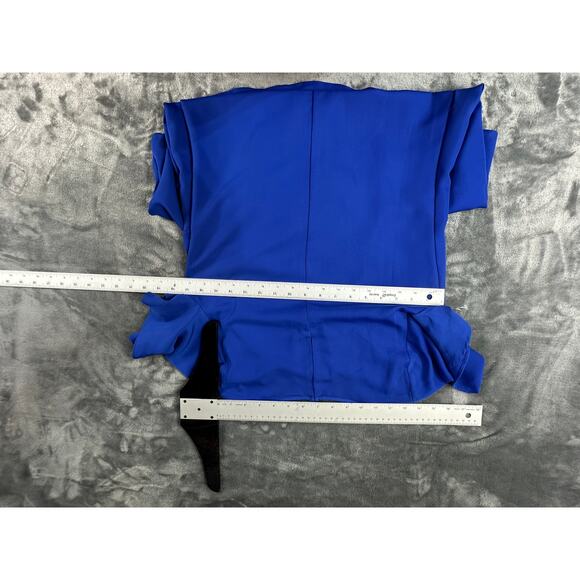 BCBG Max Azria Sapphire Blue XS Extra Small Petite Dress - Retails $198 New Tags - Picture 8 of 11